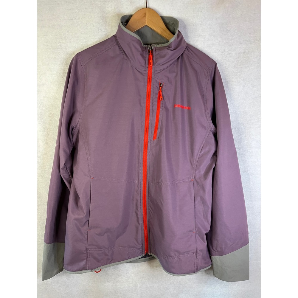 Patagonia Woman's All Free Jacket Purple Sz XL